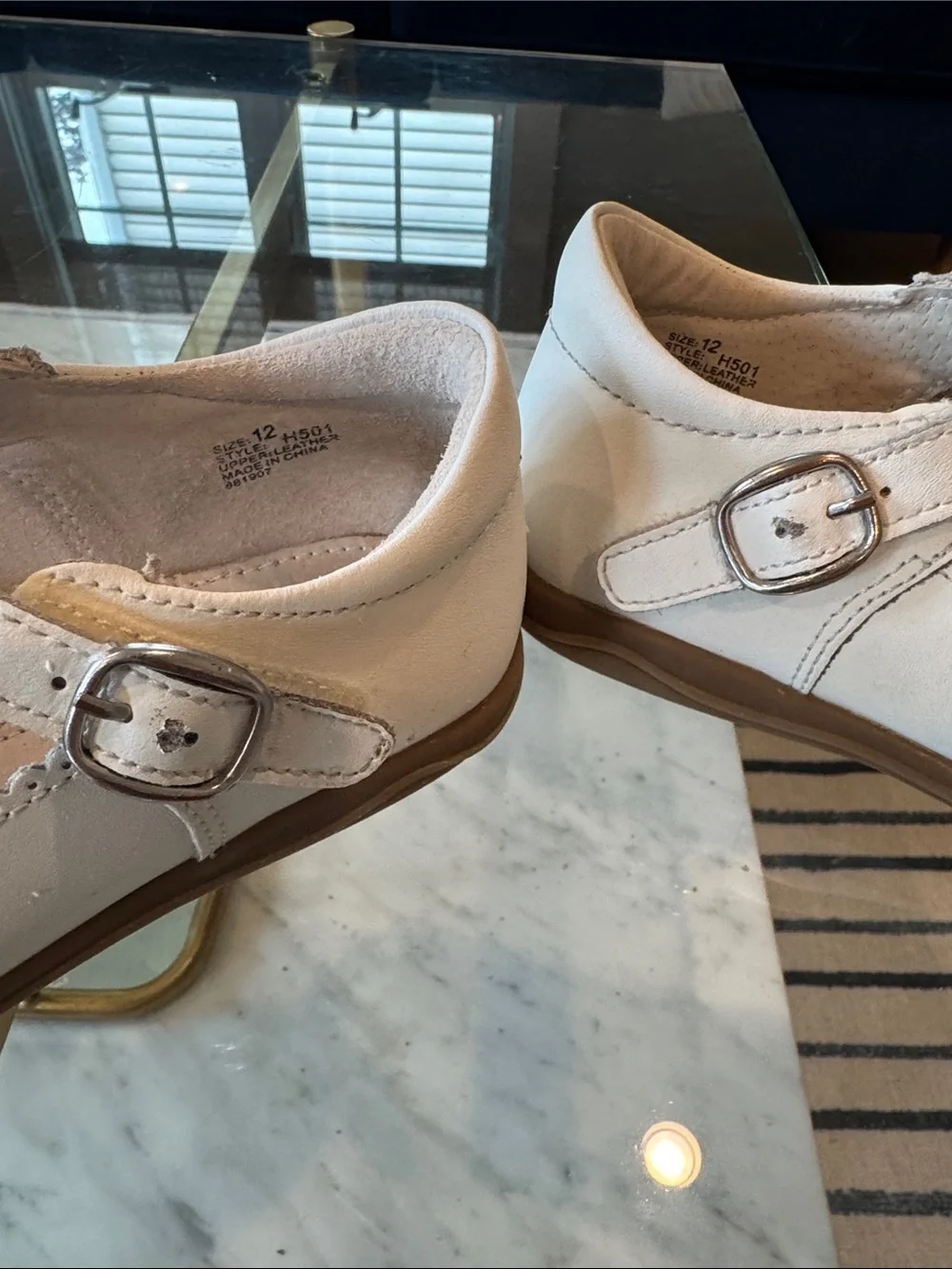 L'Amour Caitlin Girls' Mary Jane Dress Shoes